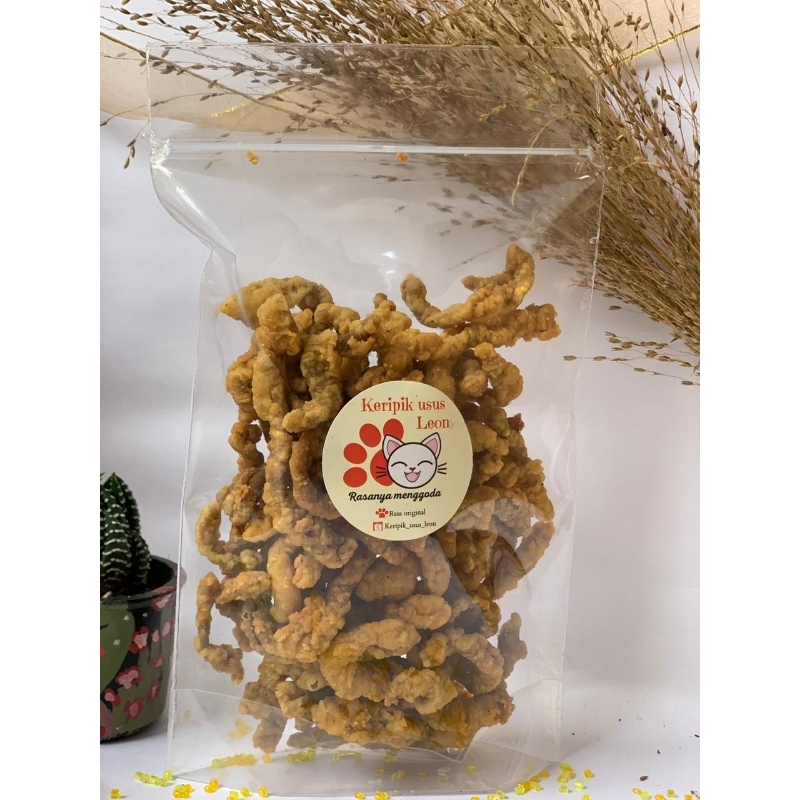 

Keripik Usus ayam/renyah gurih/kemasan 175gr