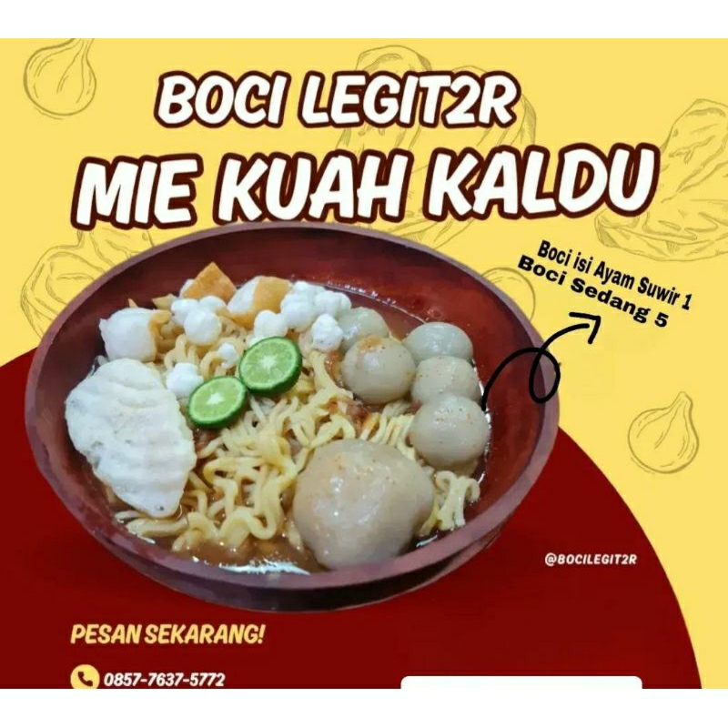 

Boci/Bakso Aci. Mie. Boci Murah. HALAL✨