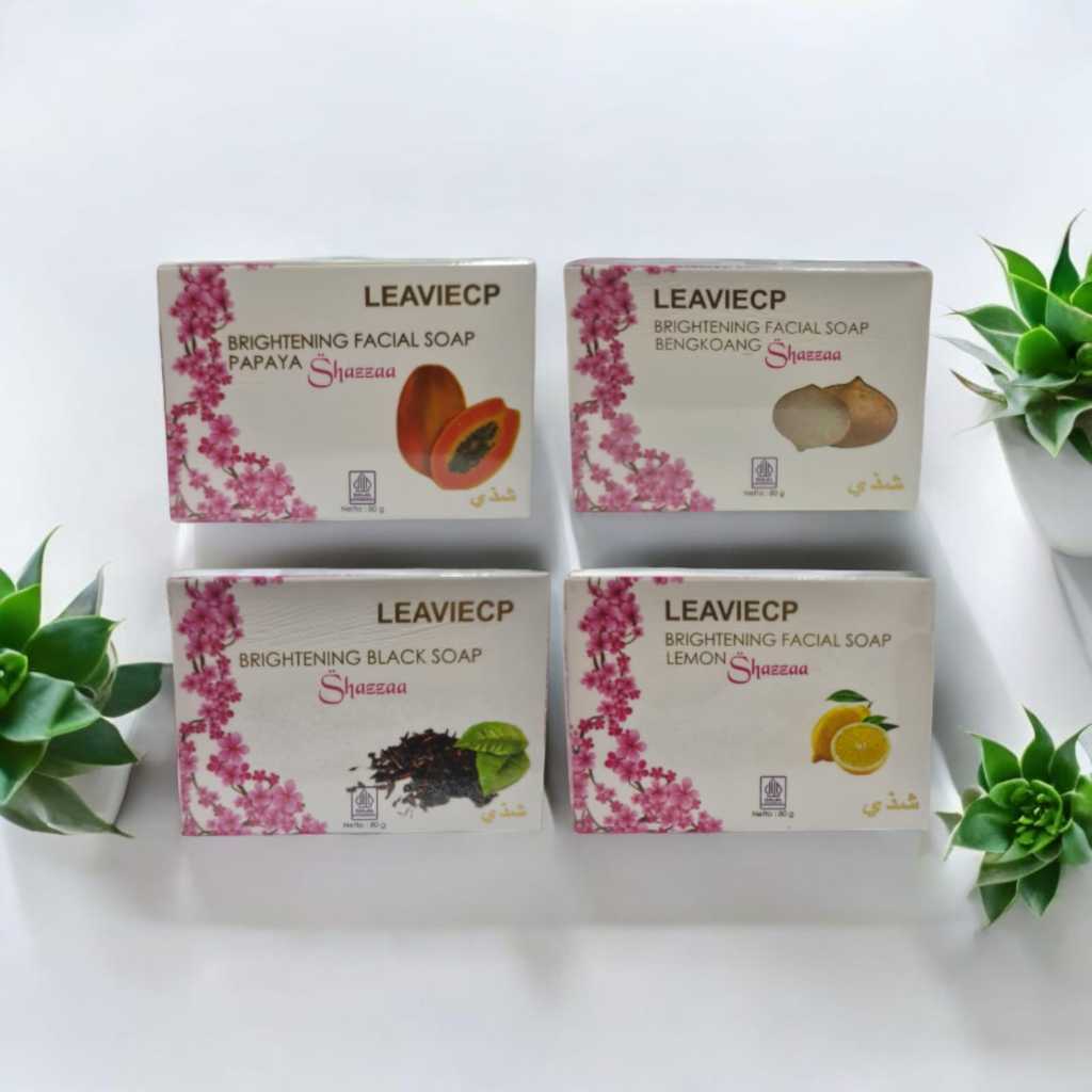 LEAVIE BRIGHTENING FACIAL SOAP(PRODUK ORIGINAL 100%)