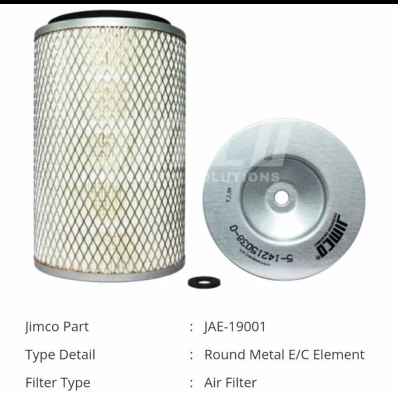 Air Filter Jimco JAE19001 Filter Udara Jimco JAE-19001
