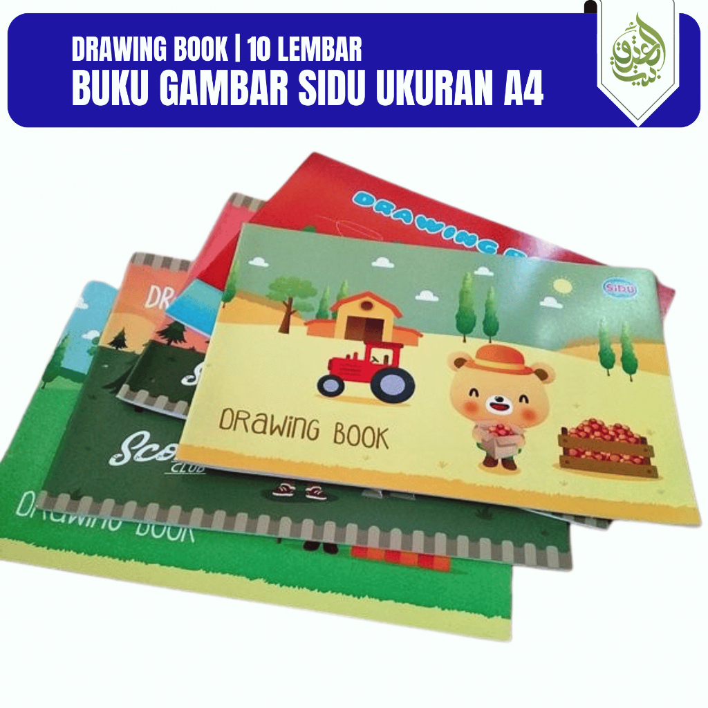 

Buku Gambar SIDU A4 isi 10 Lembar | Drawing Book 120Gsm [PCS]