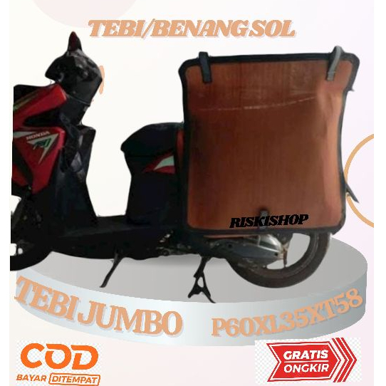 Tas Keranjang Motor Jumbo Super Tebal Kuat Dan Tahan Air