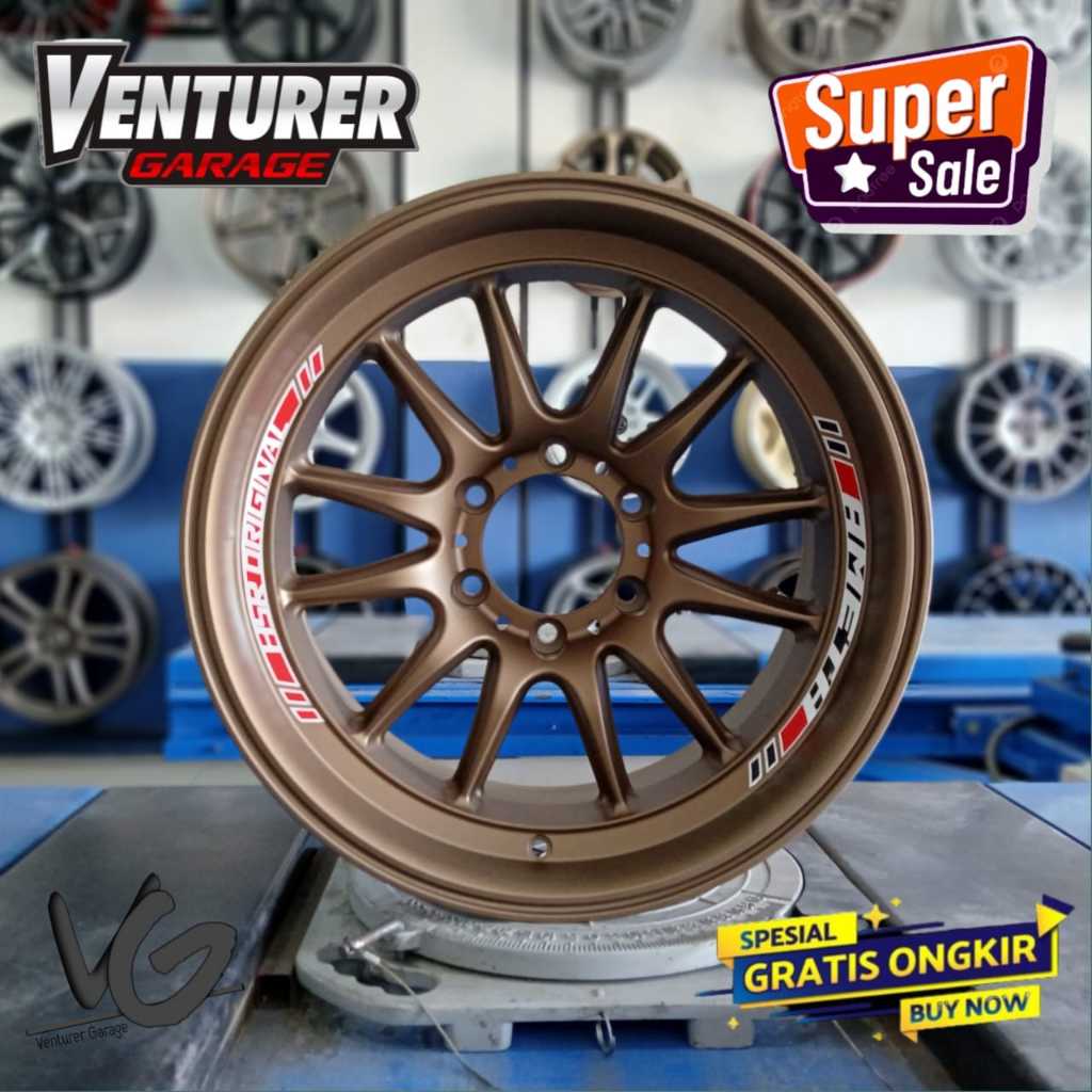 Velg samlong ring 18 mobil pajero fortuner hilux triton colorado HSR Ameth surabaya