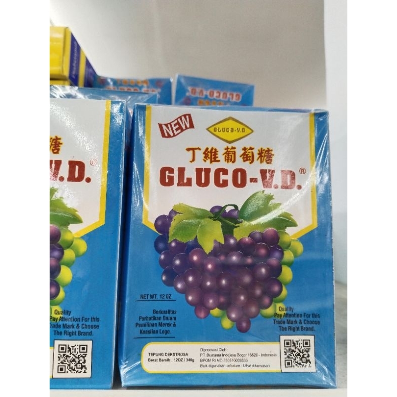 

GLUCO-V. D. 12Oz Box/ Gula anggur pengganti gula