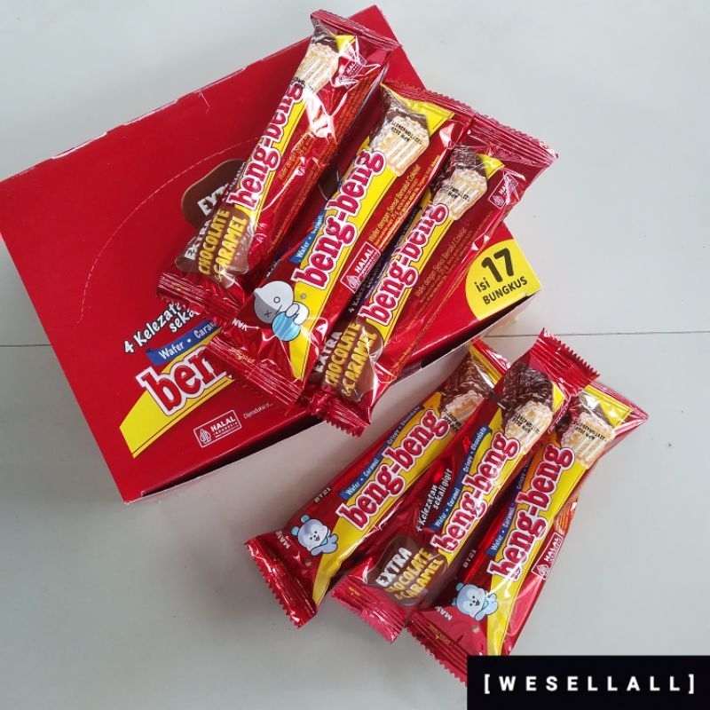 

Beng-Beng Wafer Cokelat 425 gr (17 bungkus @ 25 gr) | 0053PAC