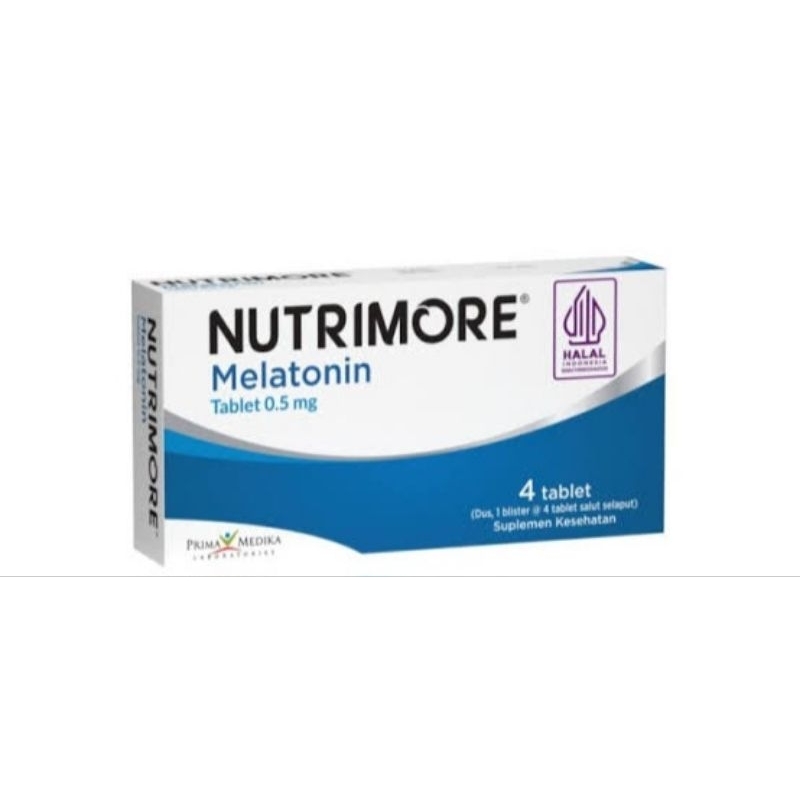 Nutrimore Melatonin - Suplemen Mengatasi Gangguan Tidur 1 box