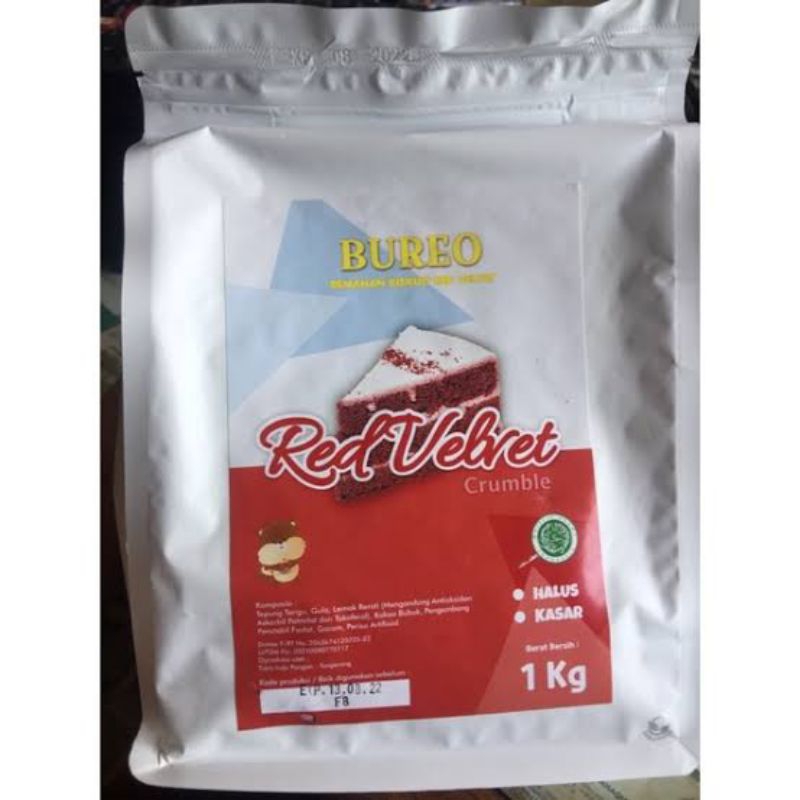 

bureo red velvet crumb repack 250 gr