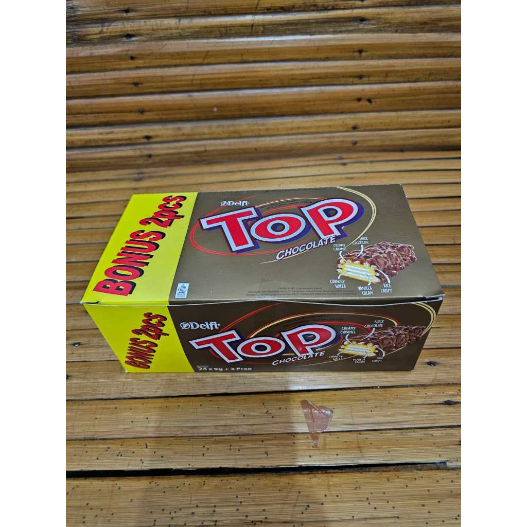 

Delfi TOP Wafer Chocolate 1 Box isi 24 pcs