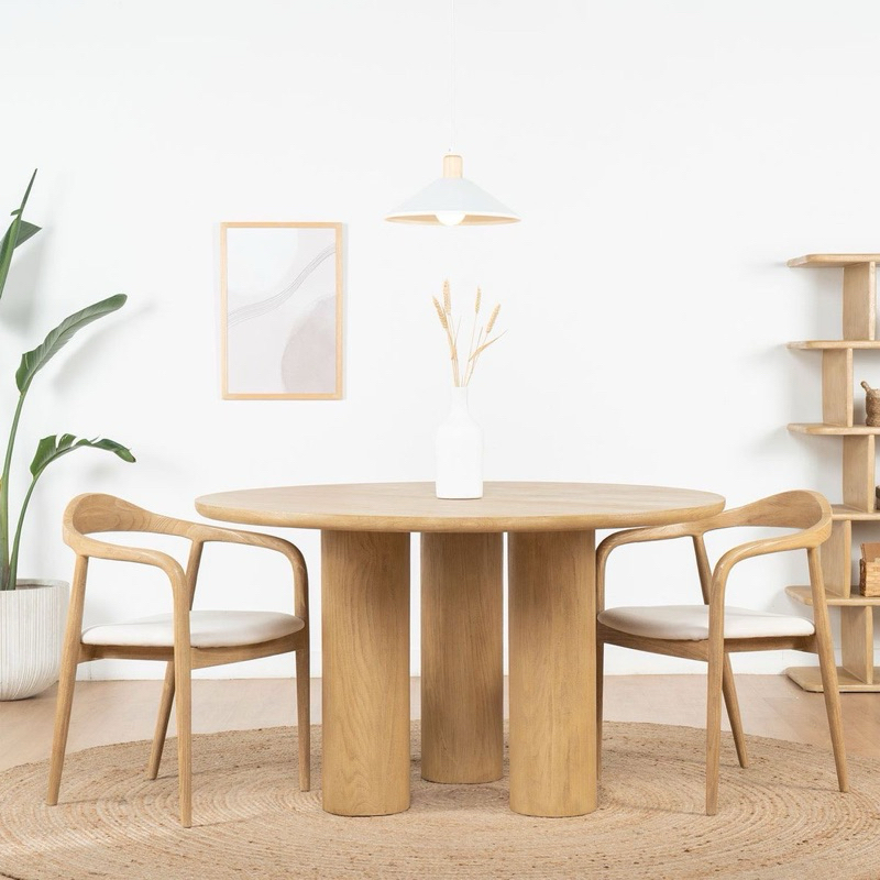 Set Meja Makan Kursi Selly - Meja Makan Balok Minimalis