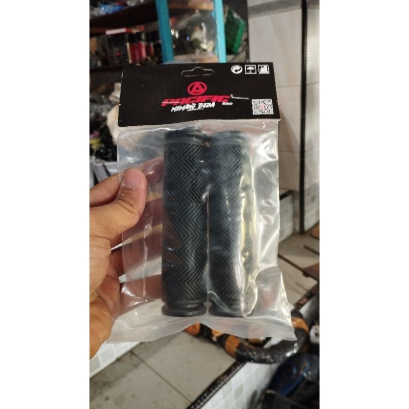 Grip Sepeda Pegangan Stang Karet Not Pacific Handgrip Hamfat Hanfat Sepeda Lipat bmx fixie MTB gunun