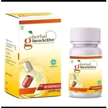 GlucoActive Obat Herbal Diabetes Kencing Manis Bpom