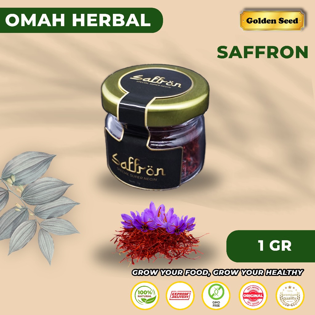 

Saffron 1 GR / Saffron Super Negin grade A / HERAT SAFFRON 1 GRAM / Saffron finest quality asli iran