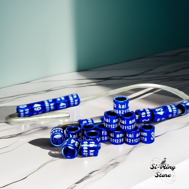 RING BURUNG KENARI MURAI LOVEBIRD PERKUTUT MERPATI DLL GRATIS CETAK NAMA