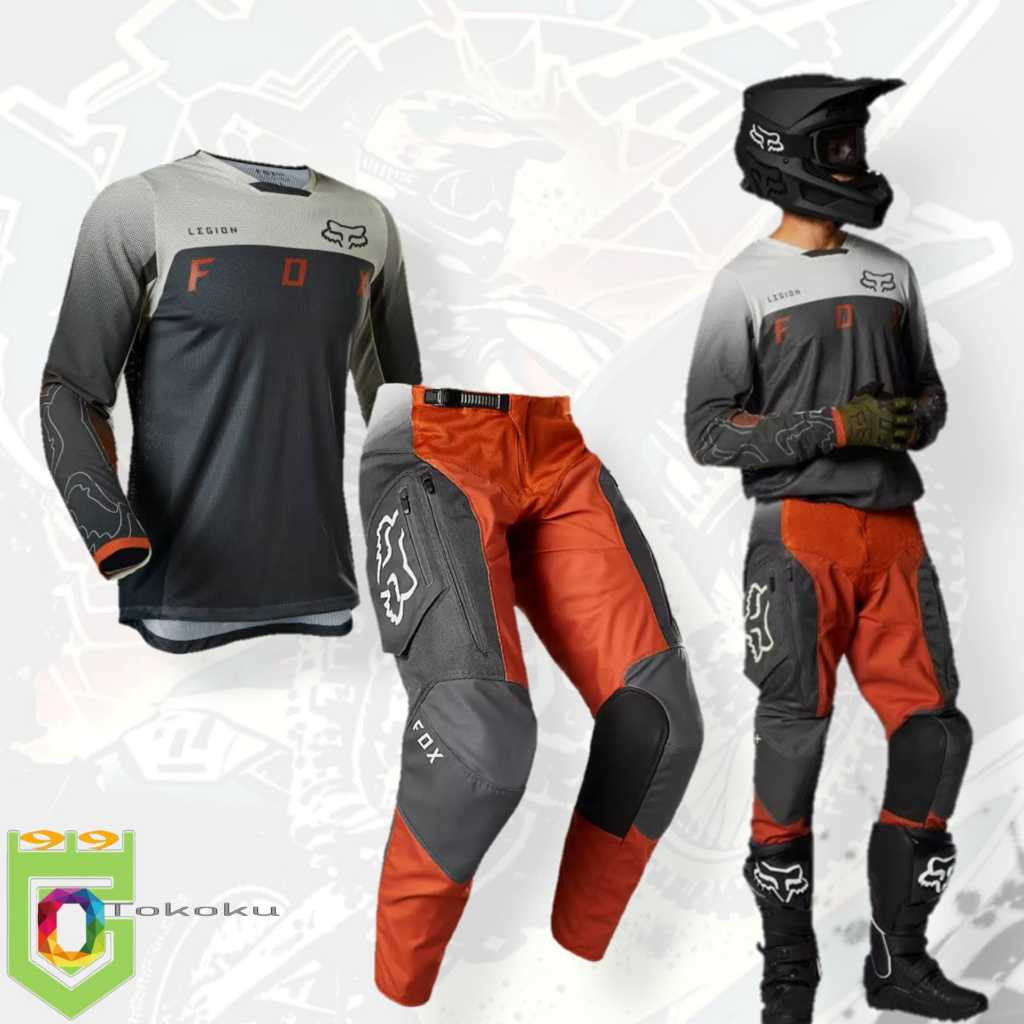 Jerset motocross custom jersey trail set celana motor cross adventure