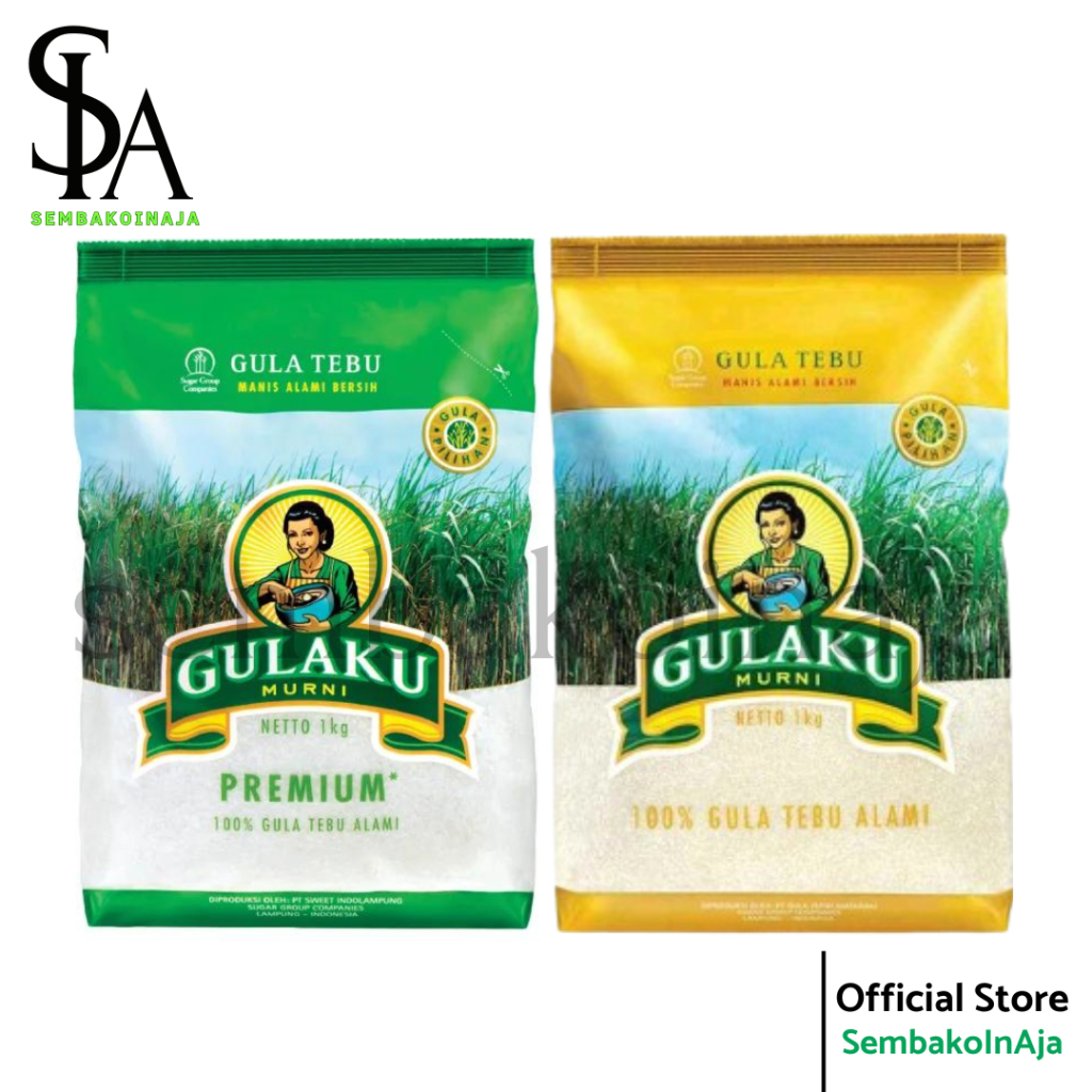 

[ GULAKU ] Gula Pasir Premium 1 Kg