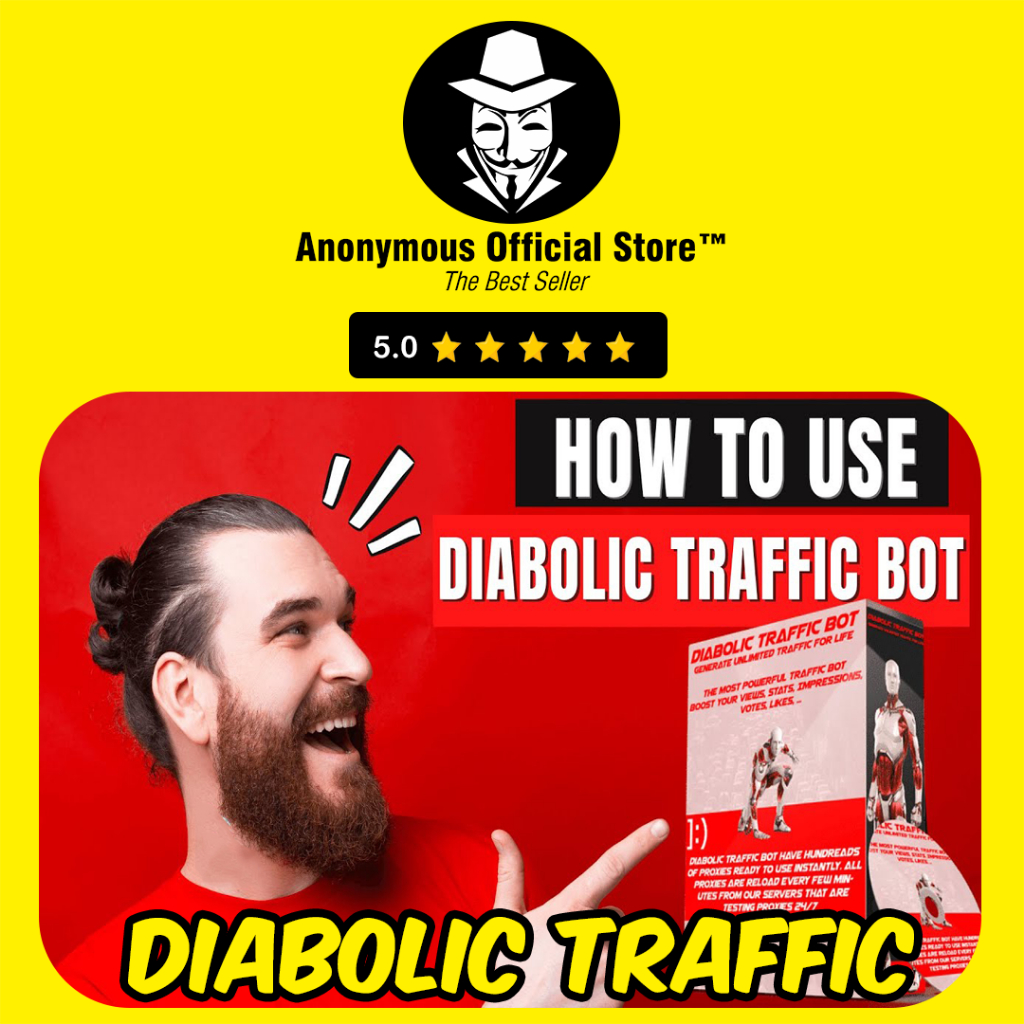 APLIKASI DIABOLIC TRAFFIC BOT TOOLS MENINGKATKAN TRAFFIC WEBSITE PENGUNJUNG VISITOR BLOG