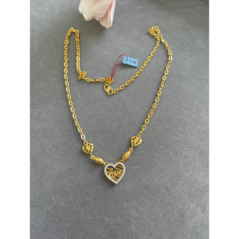 Kalung emas asli kadar 875 hati 5 gram