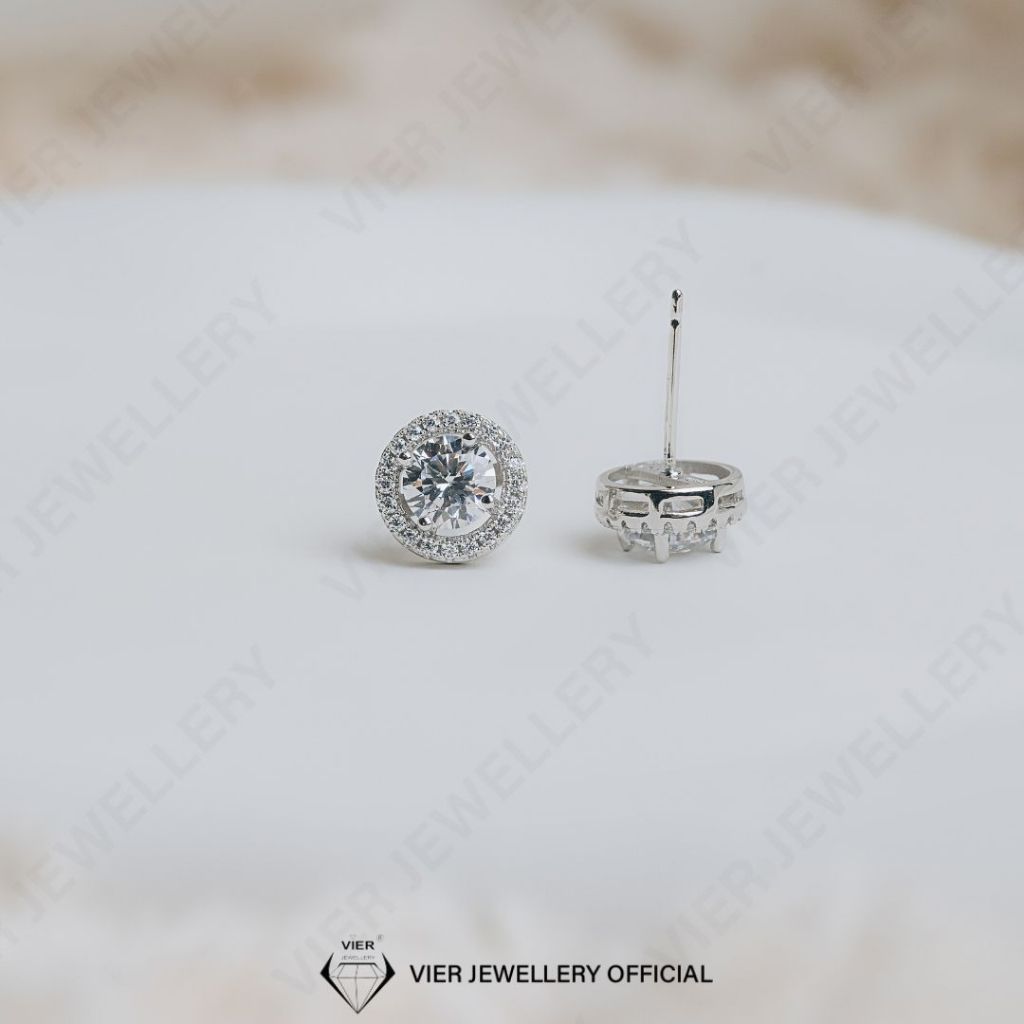 Wynn Edition Earrings 13424 , anting replika berlian crystal zirconia AAA+