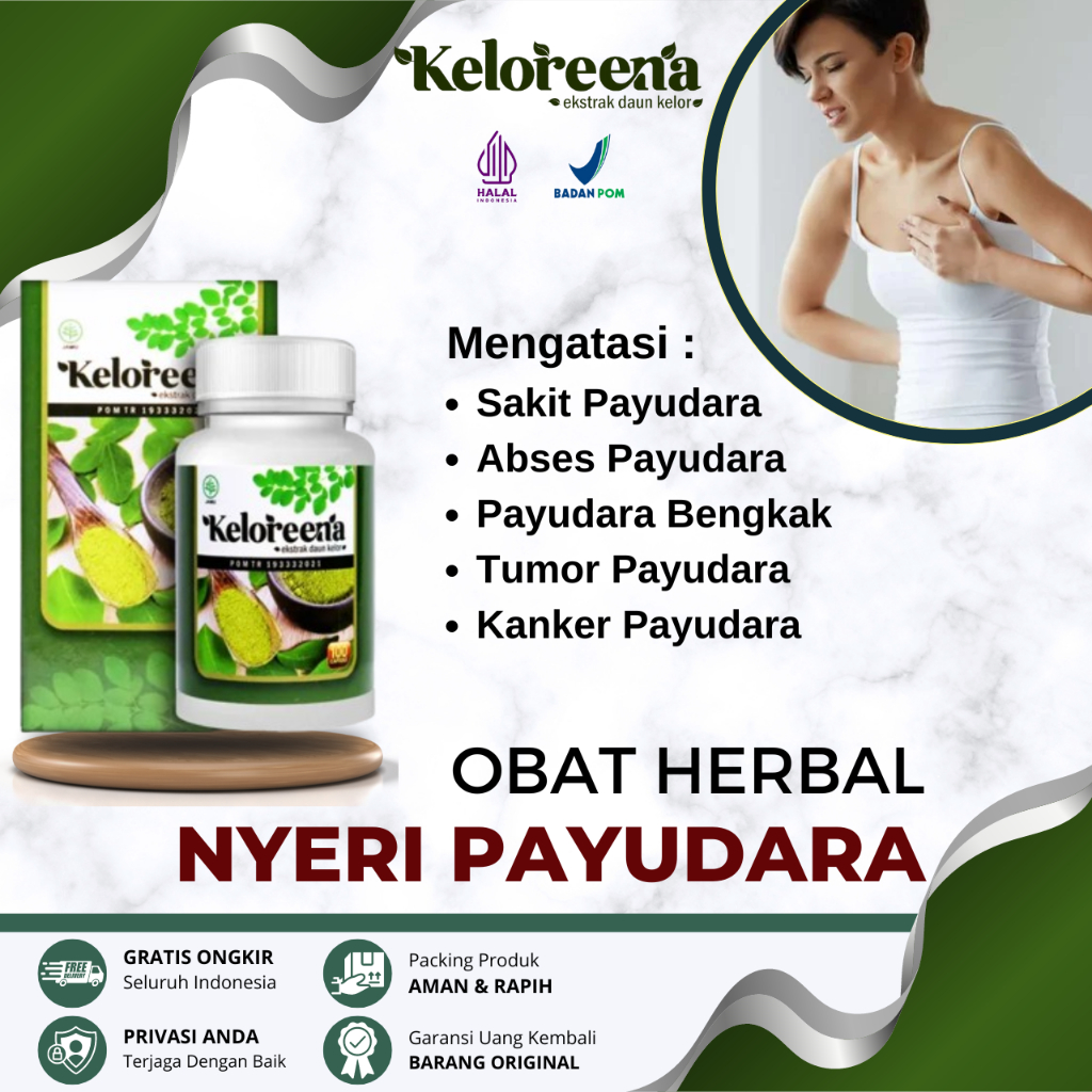 Obat Nyeri Payudara, Obat Payudara Bengkak, Obat Benjolan Payudara, Obat Abses Bernanah di Payudara,