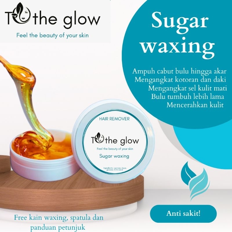 MEDIUM SIZE | TO THE GLOW SUGARWAX | SUGAR WAXING | WAXING | SUGAR WAX | PENCABUT BULU ALAMI | HAIR 