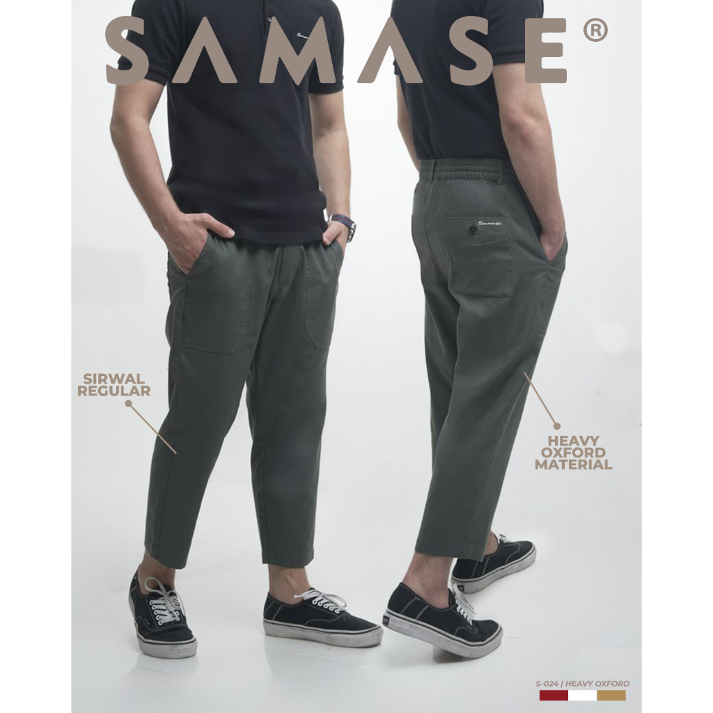 Samase Sirwal Reguler S024 Limited Edition Reguler Size dan Big Size