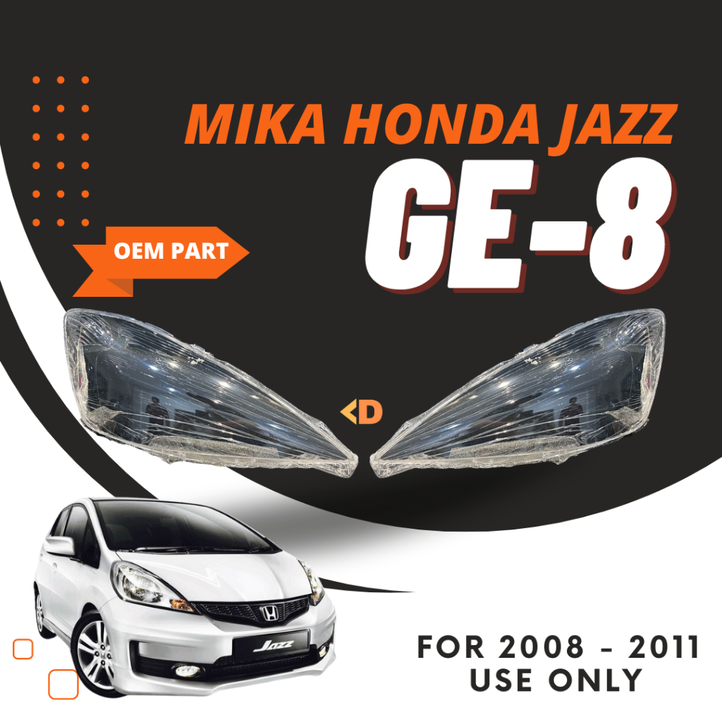 Mika Lampu Baru Headlamp HONDA JAZZ GE8 2008-10 Sepasang Kiri Kanan