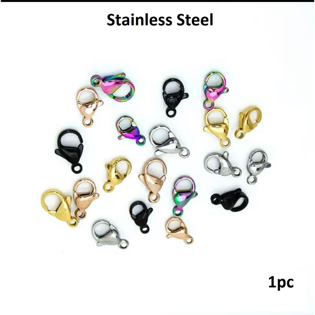 Kait Kokot Lobster Kait Udang Kalung / Kait Gelang / Kait Udang Claps Stainless Steell/Pc