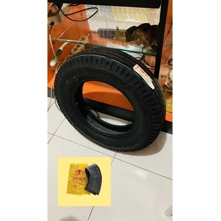 Promo Paket Hemat Ban Luar Swallow Tossa - Gerobak 4.00 , 4.50 - 12 + Ban Dalam