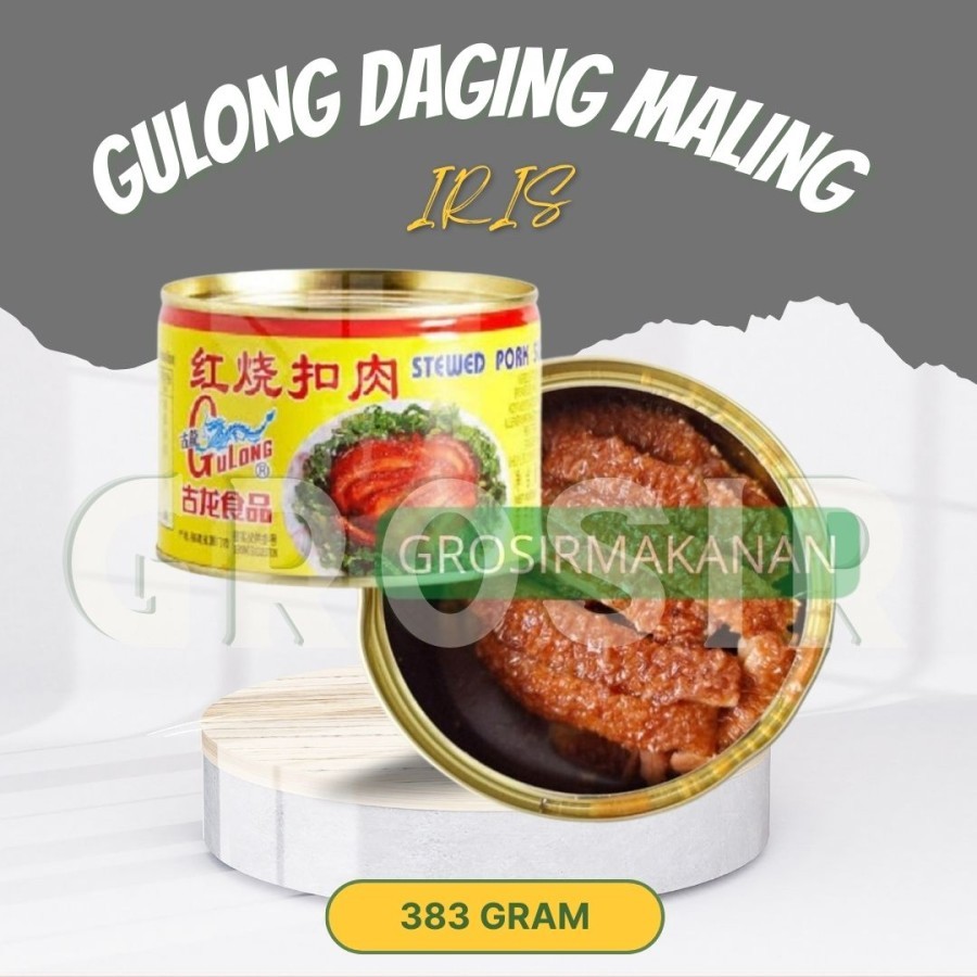 

Gulong Stewed Pork Sliced 383Gr | Samcan Daging Maling Iris