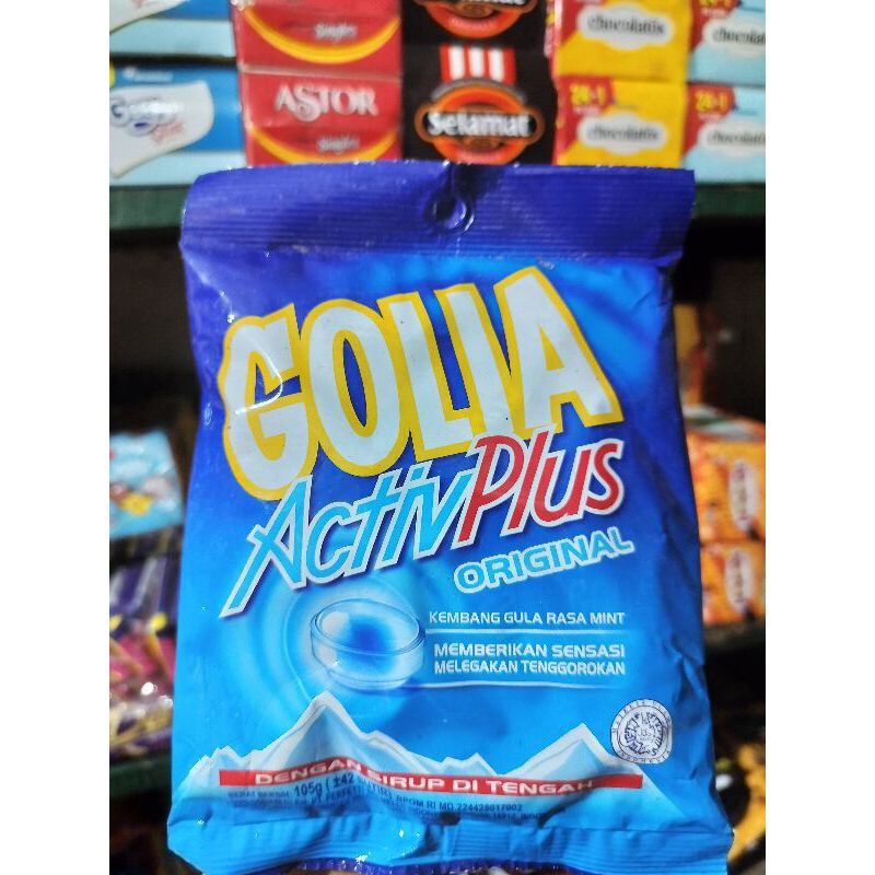 

Permen Golia Activ Plus Original | 1Bks isi -+42Pcs