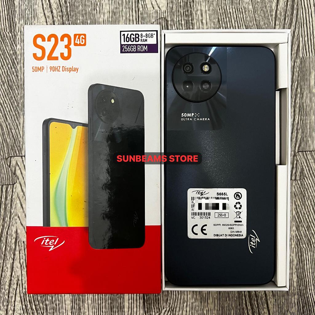 ITEL S23 4G 8/256 Second Fullset Bekas Resmi
