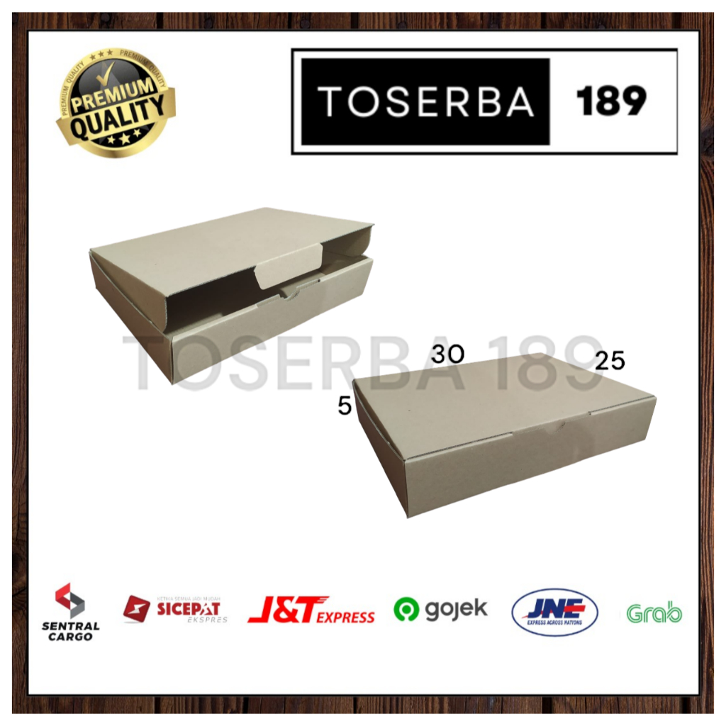 

kardus packing diecut/box pizza uk 30x25x5 cm