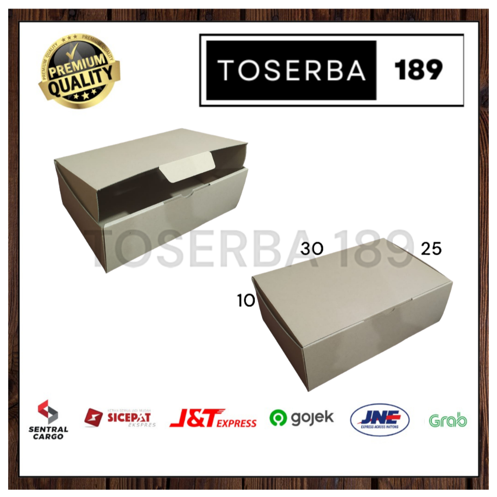 

kardus packing diecut/box pizza uk 30x25x10 cm