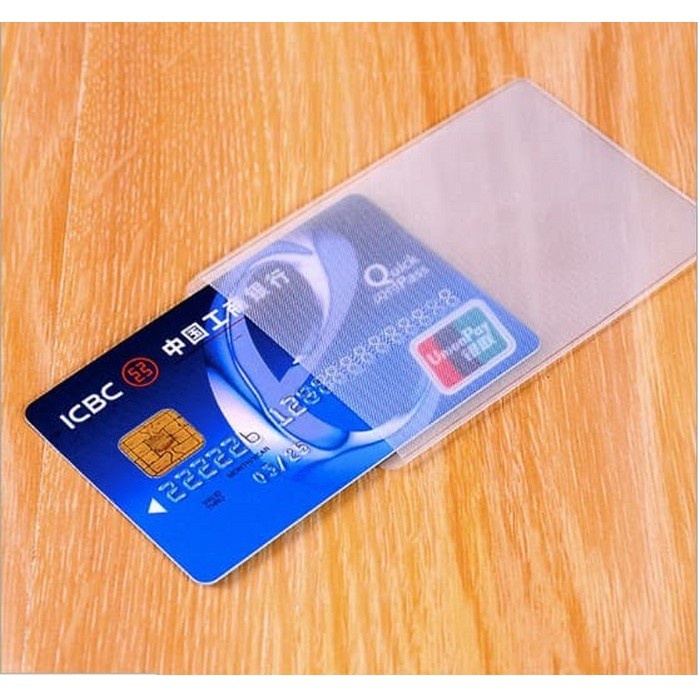 

MSM Plastik Pelindung Sampul Ktp E toll Id Card Plastik Atm