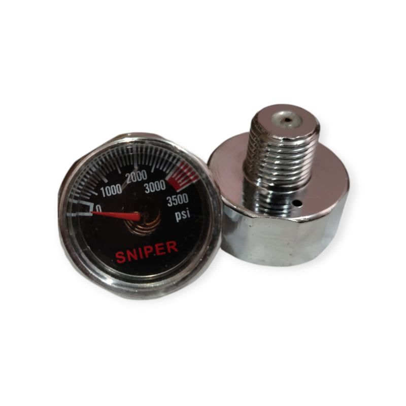 MANOMETER PCP 3500 PSI , MANO PCP, MANOMETER OD 23