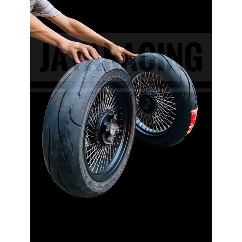 Velg custom seribu ring 17 tapak lebar 300 450 500 600 Benelli patagonian eagle Scorpio Byson Vixion