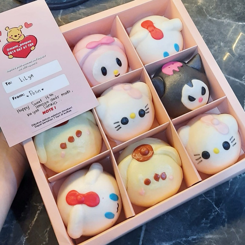 

Bapao sanrio isi 9 pao