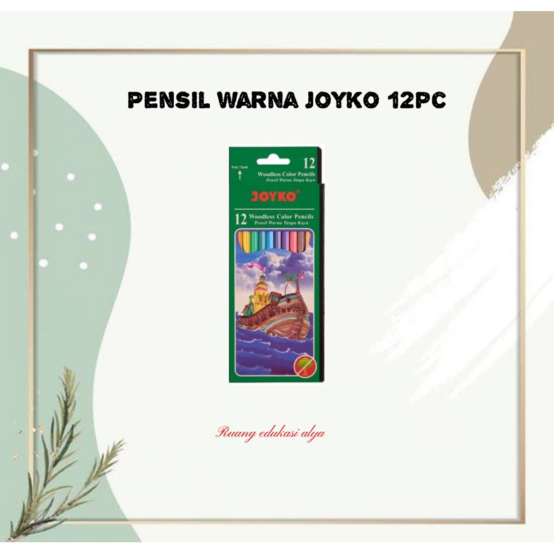 

PENSIL JOYKO 12 WARNA