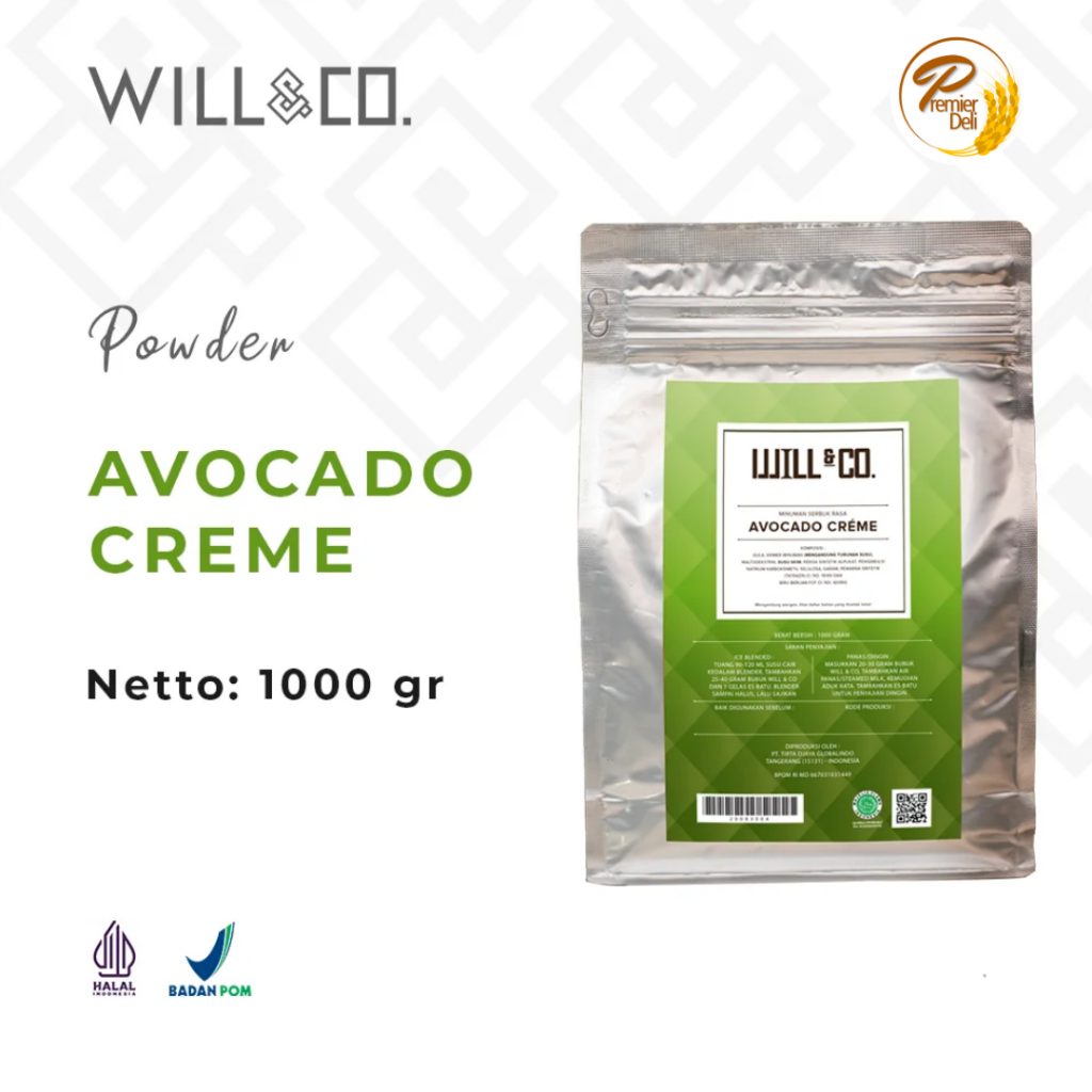 

AVOCADO CREME Powder Will n Co