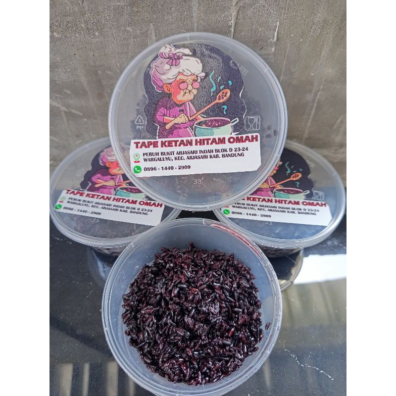 

Tape ketan hitam peyeum bandung