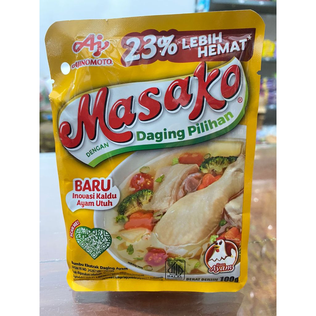 

Masako Bumbu Penyedap Rasa Ayam 100GR