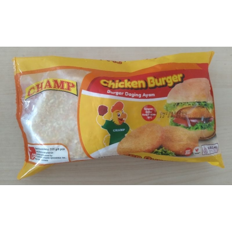 

Champ Burger ayam 315gr