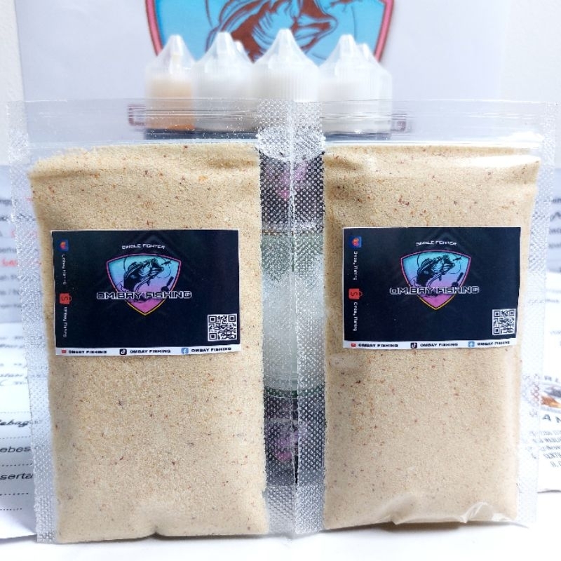 Umpan serbuk untuk IKAN MAS.