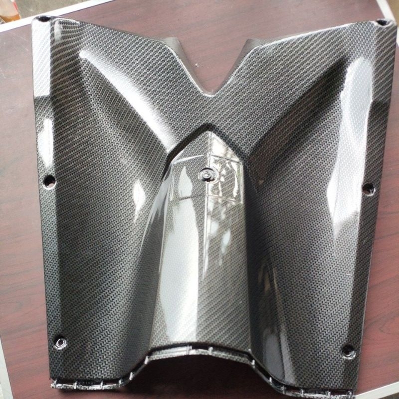 cover iner lower Dashboard carbon Vario 125 old kzr
