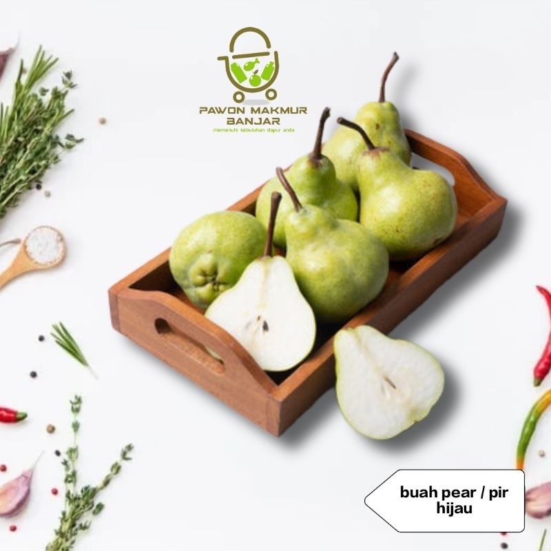 

BUAH PEAR PACKHAM / PIR HIJAU / PIR JAMBU 500grm