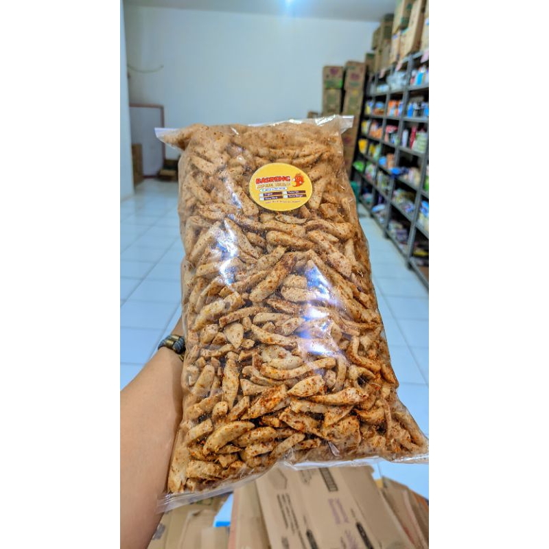 

Basreng bunbu seblak kemasan 1kg