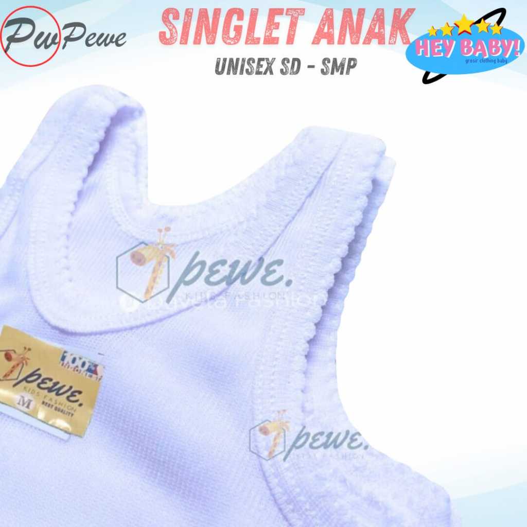 3 Pcs Singlet Anak Laki - laki Kaos Singlet Anak Laki - laki Kaos Kutang Anak Kaos Anak Perempuan  S