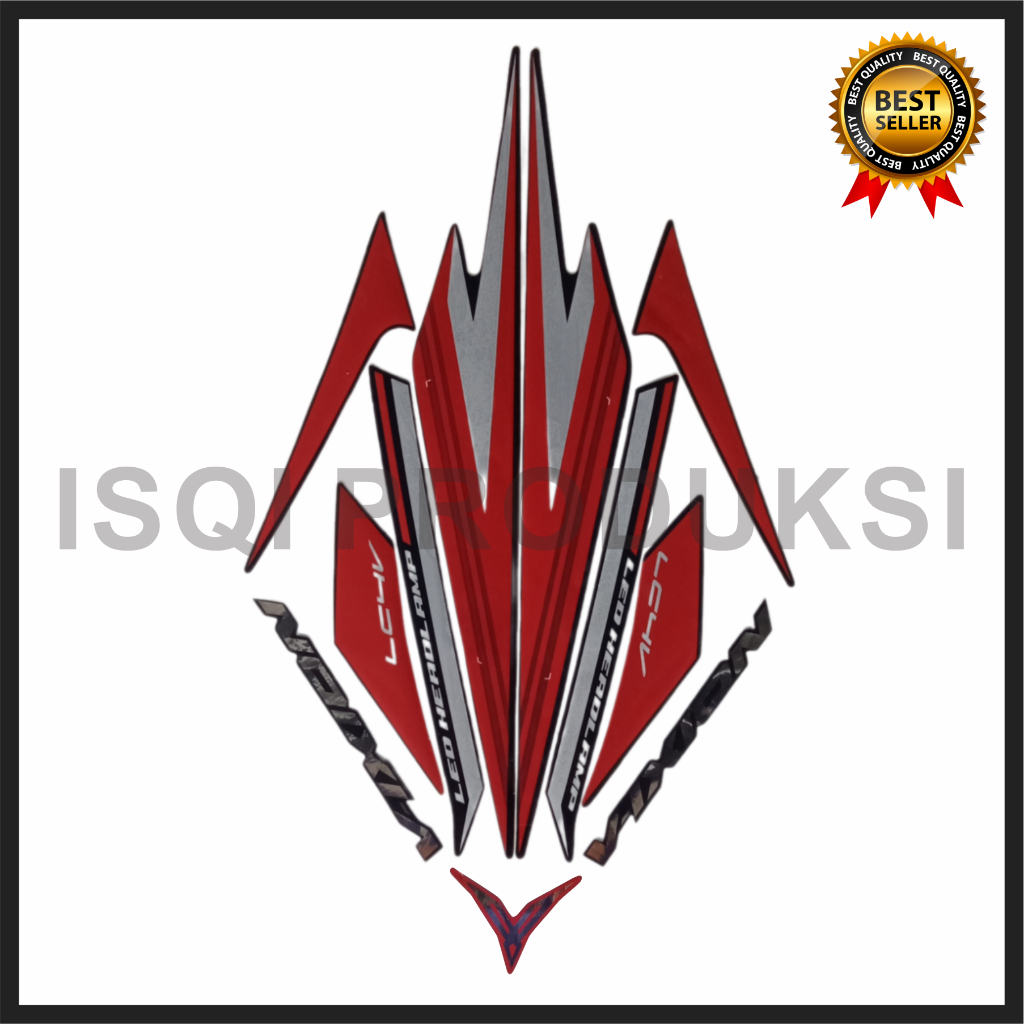 Stiker Striping VIXION NEW 2018 - List Stiker Standar Yamaha Vixion New 2018 - Striping Standar VIXI