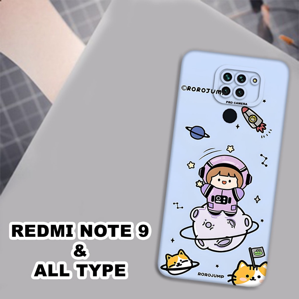 (GC30) Softcase karet Hp REDMI NOTE 9 | Case Lucu | Case REDMI NOTE 9 Silikon Tpu Pro Camera | Kesin
