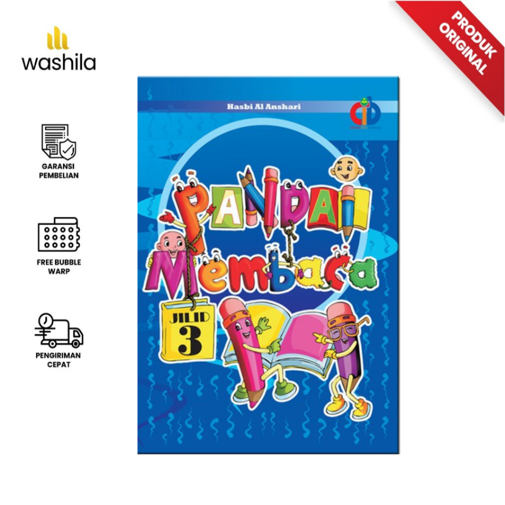 Buku Anak PANDAI MEMBACA Belajar Membaca - Jilid 3